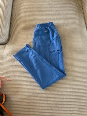 Figs Technical Collection Light Blue Scrub Pants